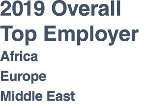2019 Overall Top Employer Africa Europe Middle East
