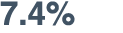 7 4% 
