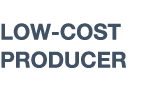 LOW-COST PRODUCER