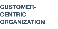 CUSTOMER-CENTRIC ORGANIZATION 