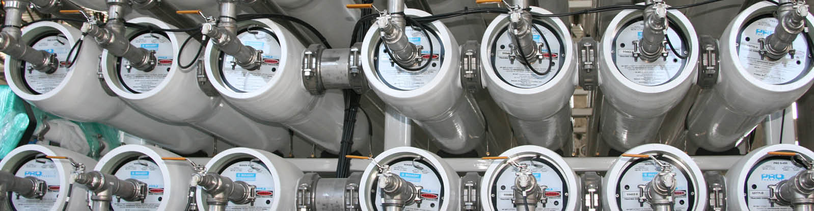 Reverse osmosis water treatment plant