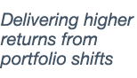 Delivering higher returns from portfolio shifts 