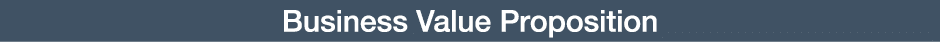 Business Value Proposition 