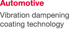 Automotive Vibration dampening coating technology