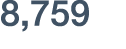 8,759
