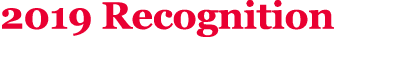 2019 Recognition