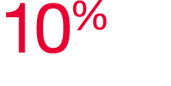 10%