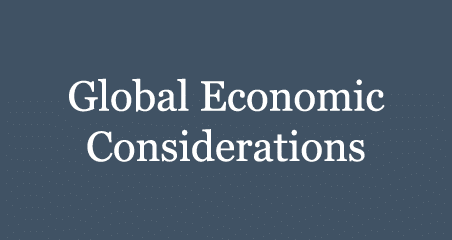Global Economic Considerations